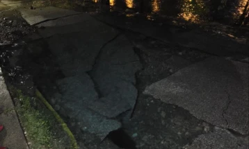 ЦУК: Нема истекување на вода од цевката во Влае, постепено ќе се нормализира снабдувањето со вода во Скопје