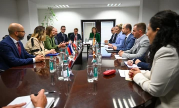 Муртезани домаќин на Плаколм и Грашиќ: Гласна поддршка за нашата европска иднина од Австрија и од Словенија