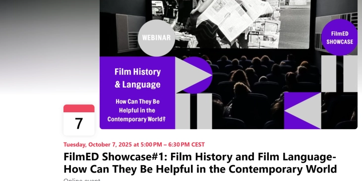 Серија од шест вебинари под наслов „ФилмЕД презентација“ (FilmED Showcase), првиот ќе се одржи денеска