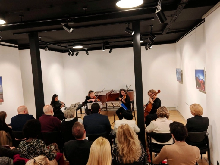 Омаж за Тома Прошев и концерт ,,Од класицизам до македонизам“ на квартетот „Stringendo“ во македонскиот КИЦ во Загреб