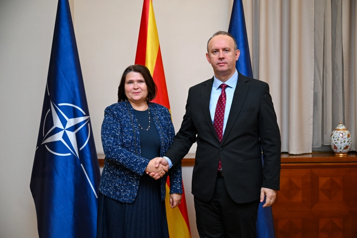 Speaker Gashi, Slovak Ambassador Hricová discuss enhancement of bilateral ties