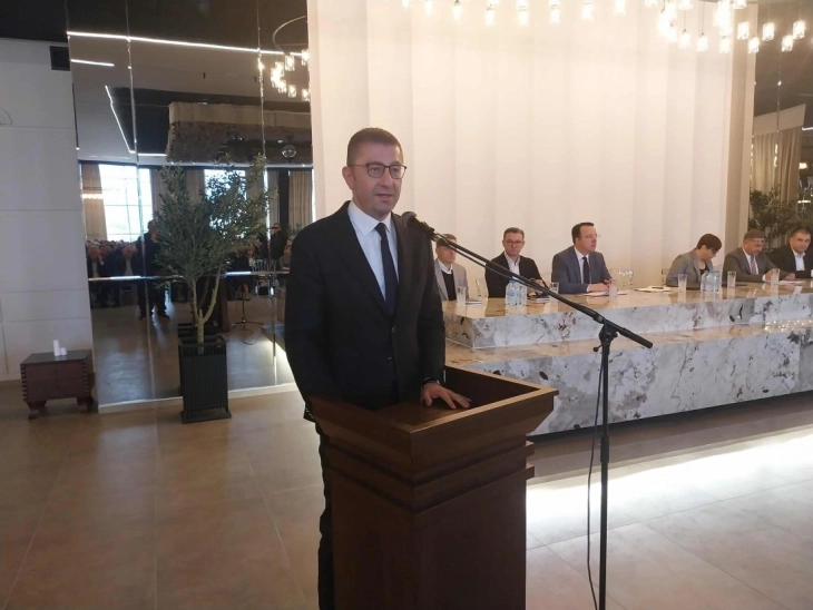 Mickoski does not rule out early parliamentary elections, but says decision will be driven by national interests rather than political interests
