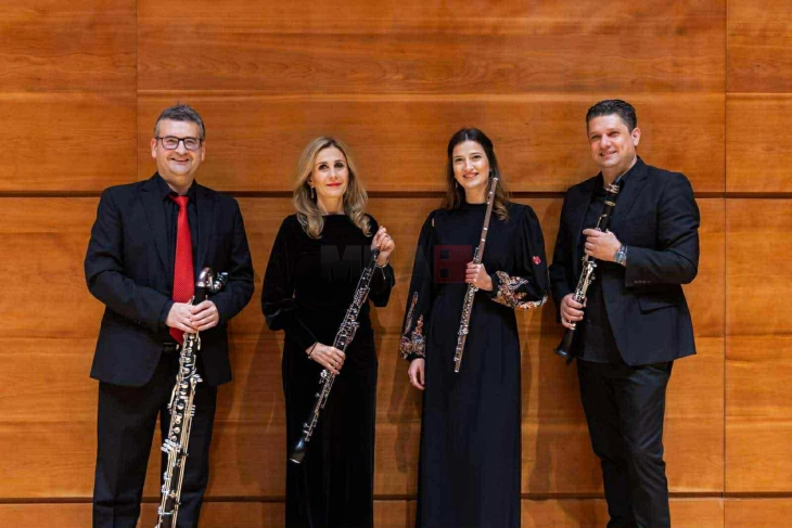 Дувачкиот квартет „Консонанс“ со концерт во Музејот на македонската борба