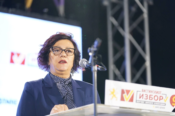 Стаменкоска Трајкоска: Во изминатите четири години во Кисела Вода се работеше за народот, така и ќе продолжиме