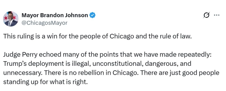 Американска судијка привремено ја блокира одлуката на Трамп да испрати војници во Илиноис