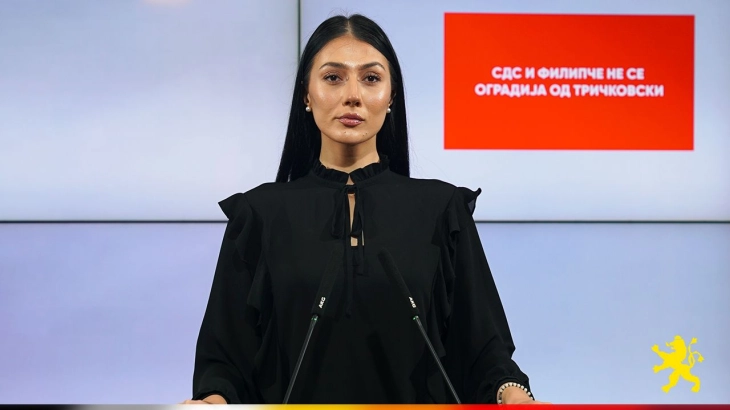 Андоновска: СДС и Филипче не се оградија од Тричковски