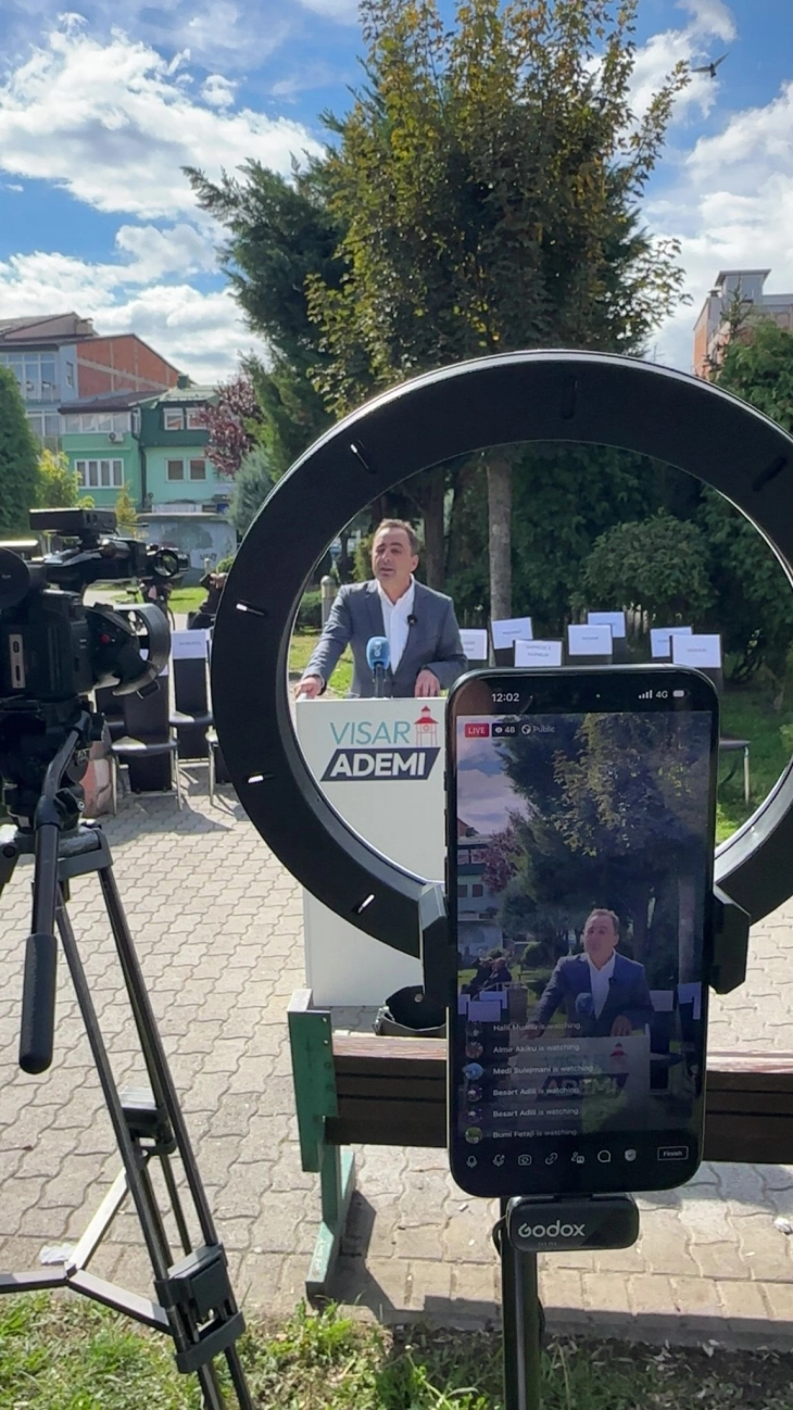 Висар Адеми: Време е да го исчистиме Гостивар од корупција и да ја изградиме економијата одново