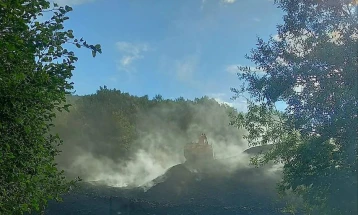 Мојсоска: Стружани се трујат од запален јаглен во рудникот Пискупштина