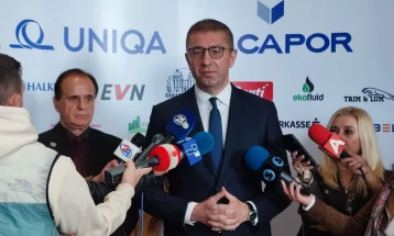 Mickoski: Citizens to vote in masses, many things to solve in Skopje
