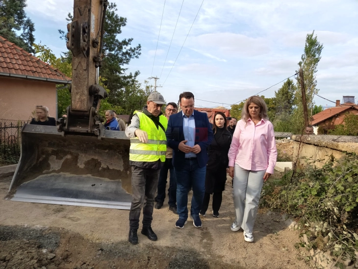 Николоски: Со Светската банка лоциравме над 14 милиони евра за локални улици, следат дополнителни 2,5 милиони евра