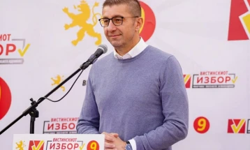 Mickoski in Rosoman: VMRO-DPMNE and coalition to record major victory on election day
