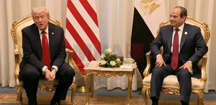 Sisi: E dija që Trampi ishte i vetmi i aftë për t'i dhënë fund luftës midis Izraelit dhe Hamasit