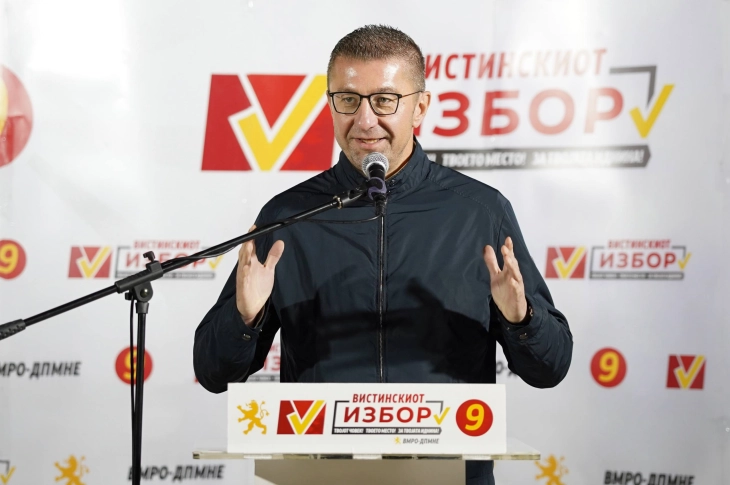 Mickoski: DUI in opposition was one of our major promises last elections, if they continue like this, they will remain opposition for a long time