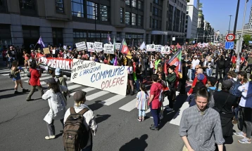 Генерален штрајк во Белгија за квалитетни и сигурни работни места и фер пензии