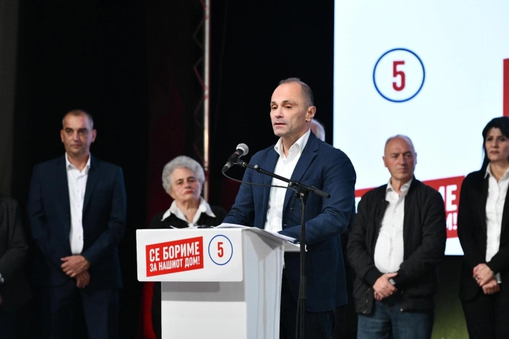 Filipche: No politician can go to Kochani with their head held high