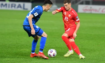 Македонските фудбалери одиграа нерешено 1:1 на домашен терен против Казахстан