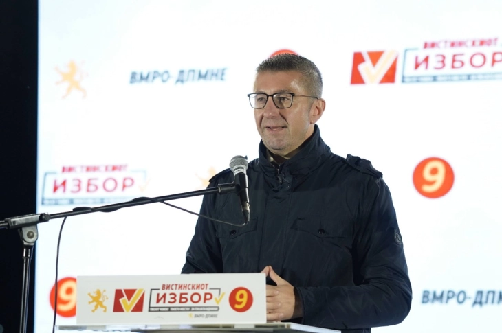 Mickoski: Real effect of SDSM and Filipche’s behavior will be seen on election day