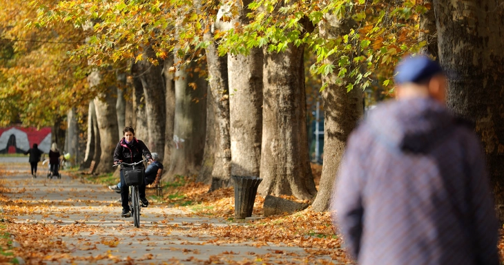 Weather: Sunny and slightly overcast