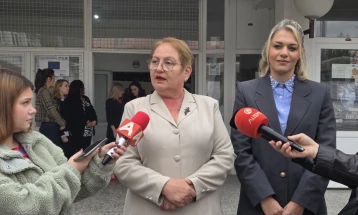 Janevska: Rritet interesi për ERASMUS, miratohen 7 milionë euro për 270 projekte arsimore