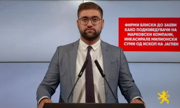 Манасиевски: Фирми блиски до Заеви како подизведувачи на Марковски компани, инкасирале милионски суми од ископ на јаглен