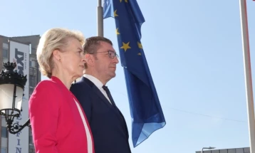 Mickoski: Nga takimi me Fon der Lajen pres riafirmimin e qëndrimit për qëllimin tonë strategjik – anëtarësimin e plotë në Bashkimin Evropian