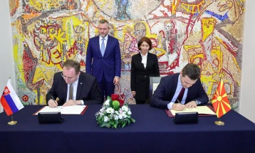 Македонија и Словачка потпишаа Меморандум за економска соработка