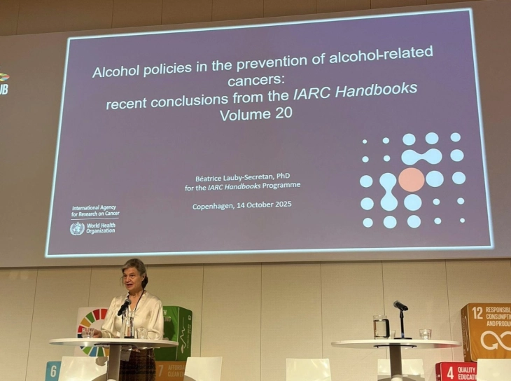 СЗО бара построга политика за алкохолот во борбата против рак во ЕУ