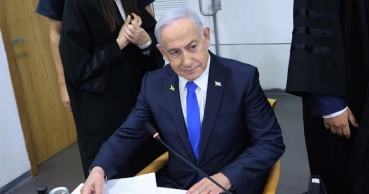 Нетанјаху повторно пред судот во Тел Авив  за случаите на корупција, неговите министри бараат помилување