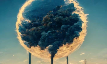 Светската метеоролошка организација предупредува на драстично зголемување на јаглерод диоксид во атмосферата минатата година