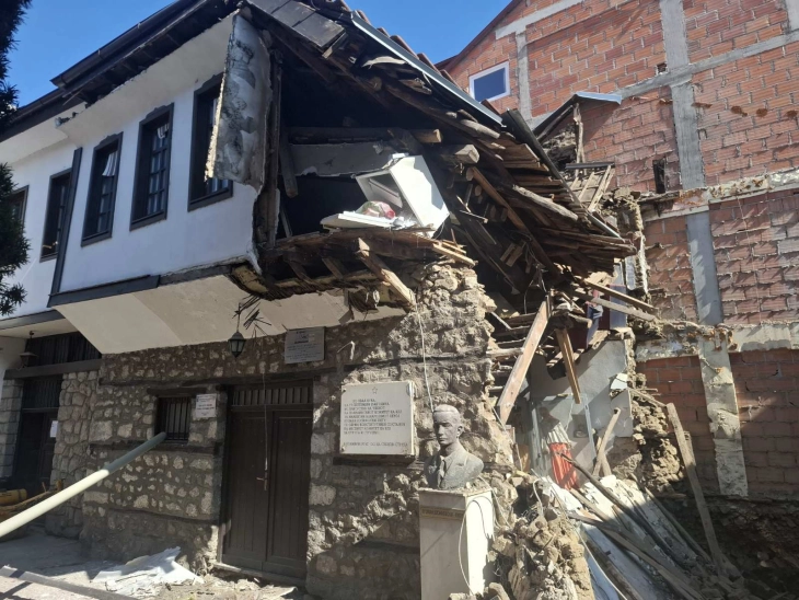 Значителни оштетувања се констатирани кај споменикот на културата во Струга