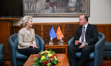 Гаши-Фон дер Лајен: Економска интеграција на единствениот европски пазар пред интеграција во ЕУ