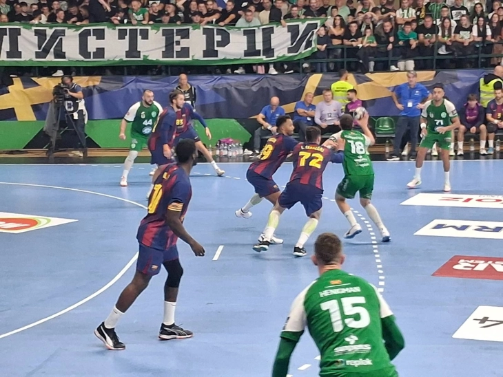 Аплауз за шампионите, Еурофарм Пелистер – Барселона 30:34