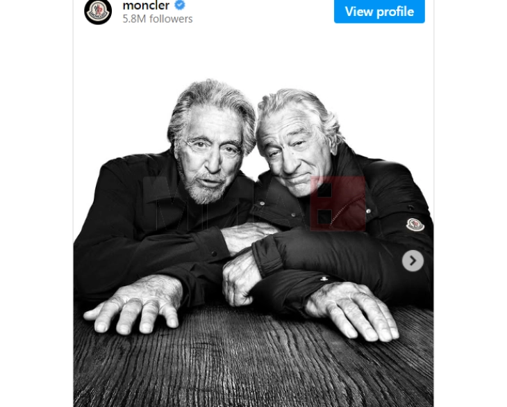 Роберт де Ниро и Ал Пачино заедно во нова реклама за јакни