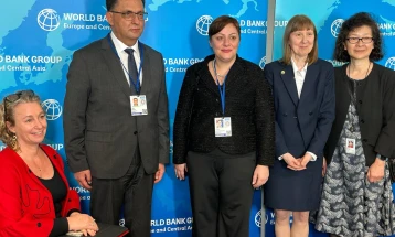 Dimitrieska-Kochoska in Washington: World Bank continues to support implementing reforms and accelerating economic growth