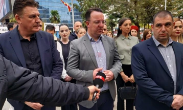 Nikolloski: Strumicën do ta lidhim me dy autostrada, njëra për në Shkup dhe tjetra nga Korridori 10, përmes Strumicës deri në Korridorin 