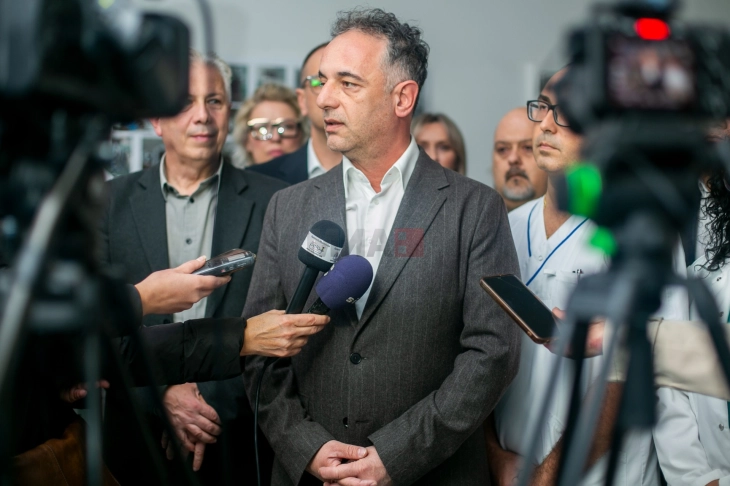 Aliu: Spitali në Prilep mori pajisje të reja mjekësore me vlerë mbi 50 milionë denarë, në vijim është edhe procedura për punësimin e 124 personave për një kohë të pacaktuar