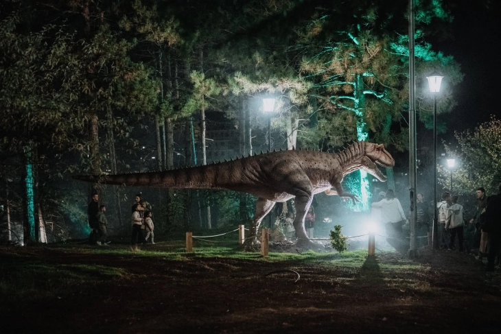 Во Штип отворeн Дино парк – нова атракција за деца и љубители на праисторијата