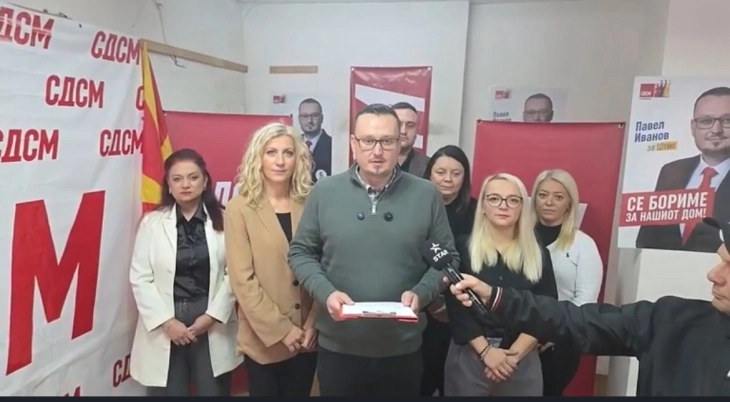 Кандидатот за градоначалник на СДСМ Павел Иванов:  Да гласаме за луѓе кои знаат, сакаат и умеат да го вратат достоинството на  Штип