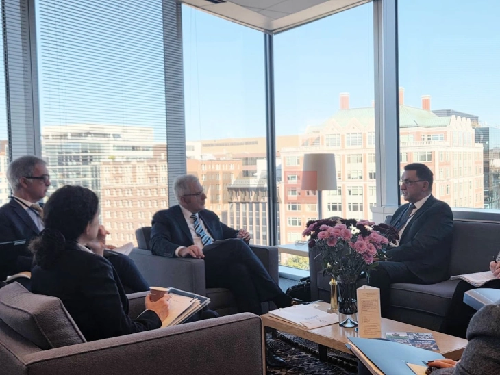 Sllaveski në takime me FMN-në: Masat e Bankës Popullore kontribuojnë për ulje graduale të inflacionit dhe mbajtjen e stabilitetit financiar