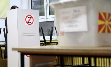 Në Veles, deri në orën 9 jehona është 3,16 për qind