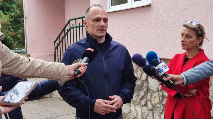 SDSM leader Venko Filipche’s media statement after voting