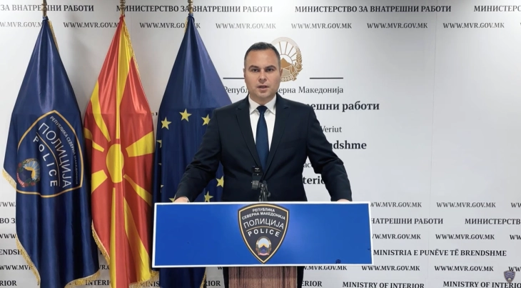 MoI: Two people detained in Prilep over 