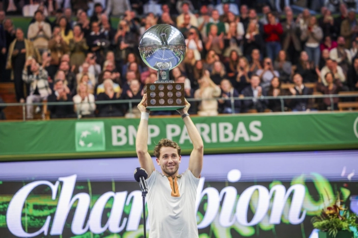 Руд го освои трофејот во Стокхолм