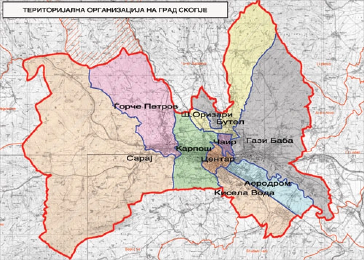 VMRO-DPMNE and coalition secure majority in five of ten municipal councils in Skopje 