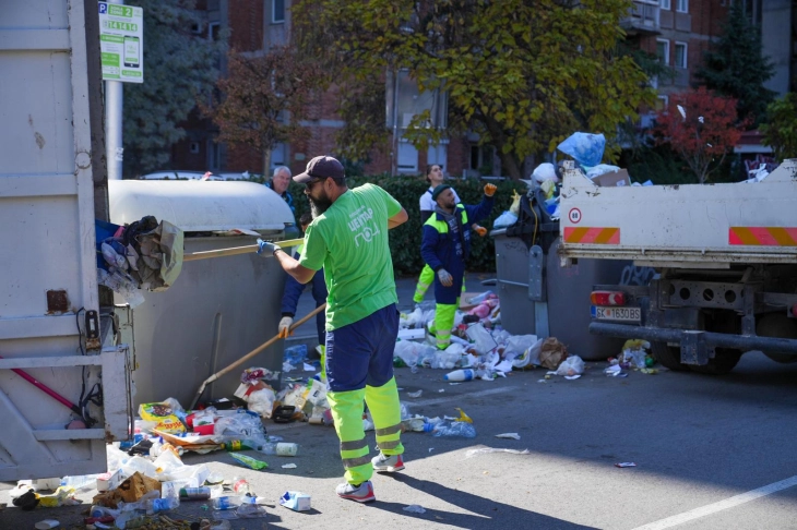 Герасимовски: Исчистен сметот во Капиштец, се чисти во сите населби