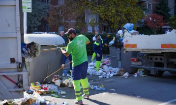 Герасимовски: Исчистен сметот во Капиштец, се чисти во сите населби