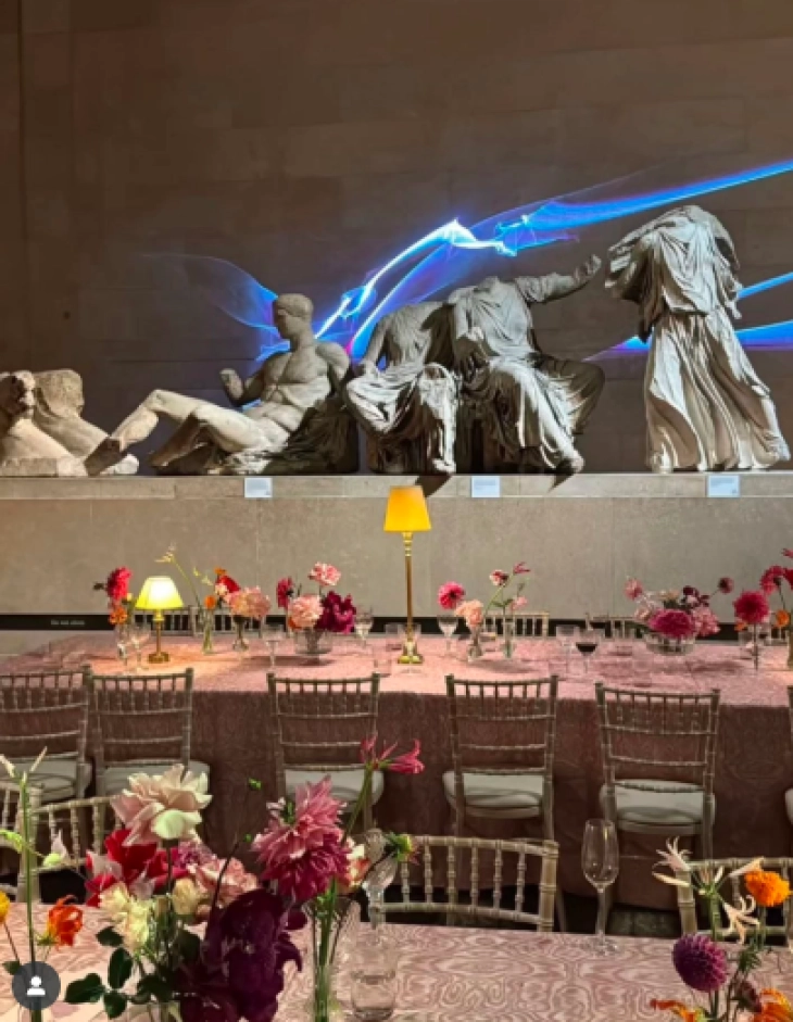 Министерката за култура на Грција реагира за добротворната вечера во галеријата со скулптурите од Партенон во Британскиот музеј