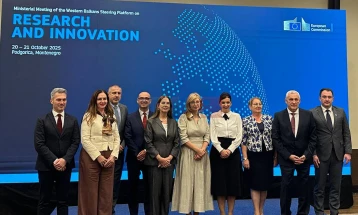 Andonovski në takimin ministror të BE-së: Maqedonia e ndërton të ardhmen e inteligjencës artificiale në vend, me  Evropën si partner