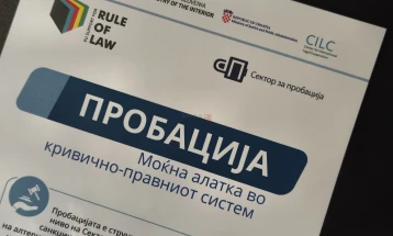 Над 900 лица под пробациски мерки – системот има капацитет за многу повеќе