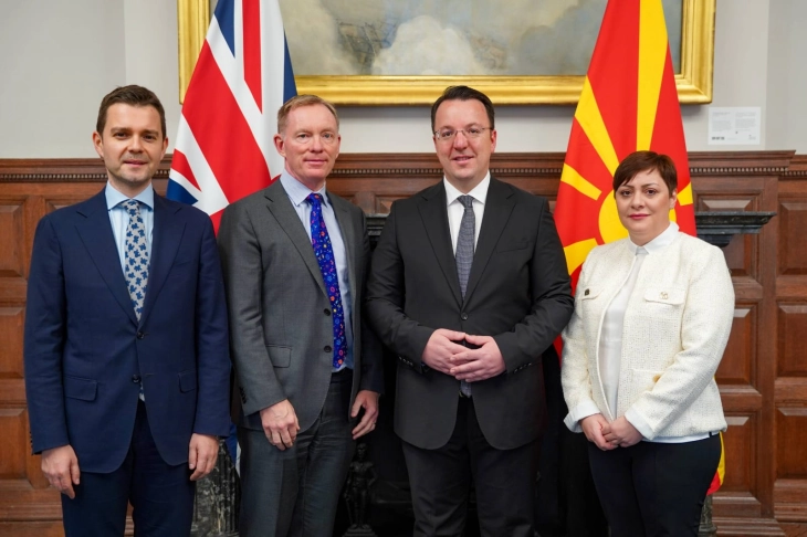 Nikoloski - Bryant: Macedonia and UK enjoy stable economic and political relations, high level of trade cooperation